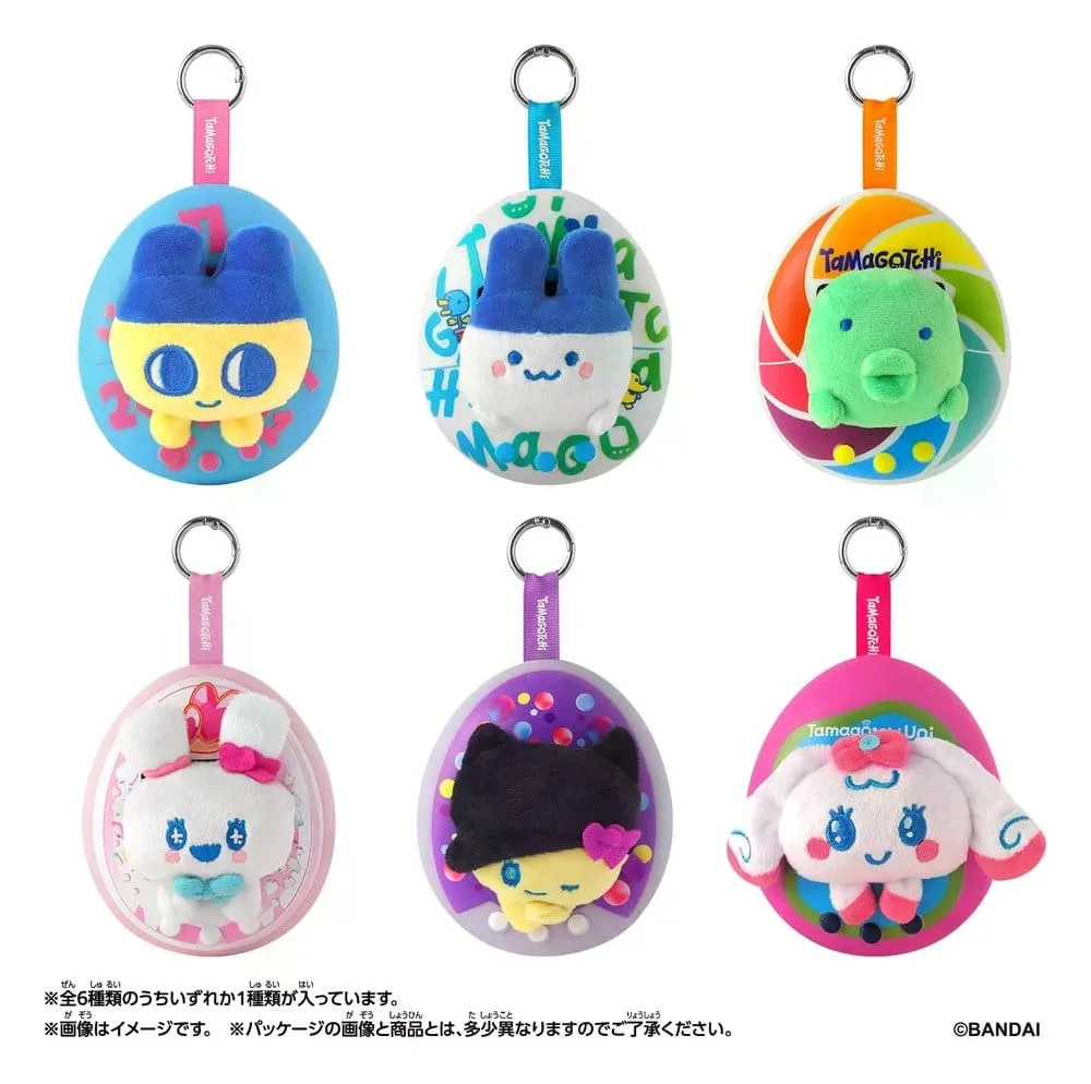 Tamagotchi Plüsch-Schlüsselanhänger – Pop 6er-Sortiment 10 cm 2