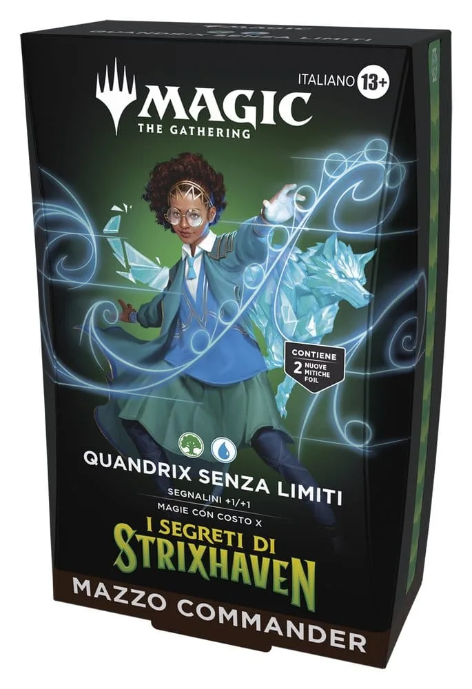 Magic the Gathering Commander Decks – Strixhaven Italian 5-Deck Case 16