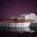 Space 1999 speelset – Landingsplatform en Eagle Transporter 46 cm 10