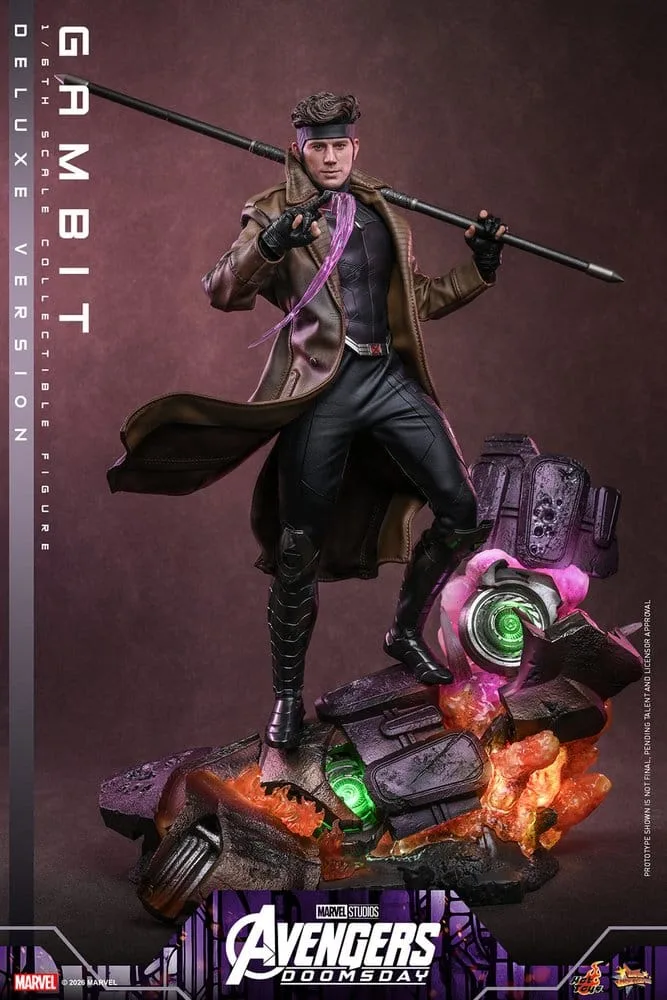 Avengers Doomsday Action Figure – Gambit Deluxe 1/6 31 cm 4