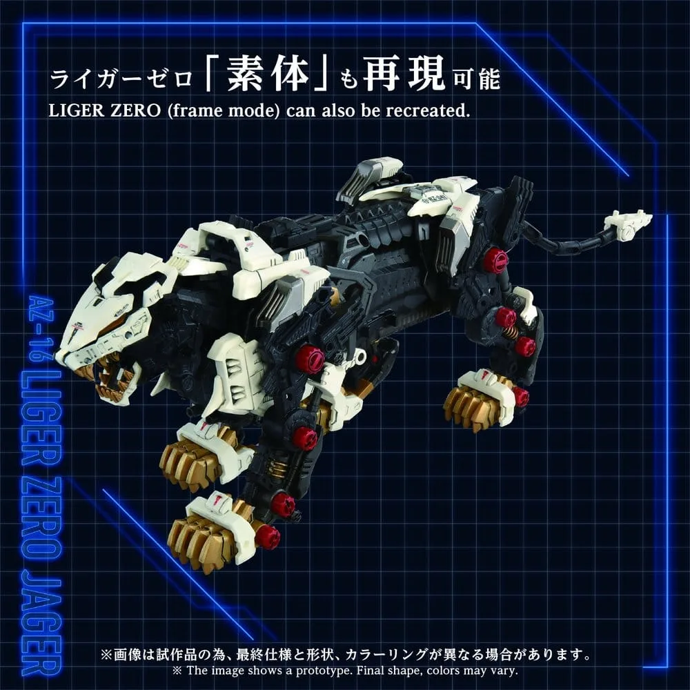 Zoids Model Kit – AZ-16 Liger Zero Jager 1/72 Scale 42 cm 6