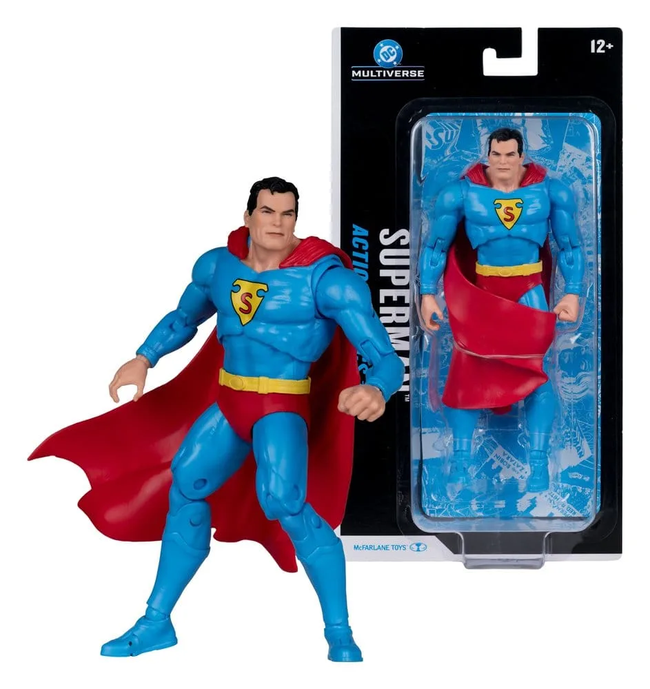 DC Multiverse Action Figure – Superman Action Comics 1 18 cm 2
