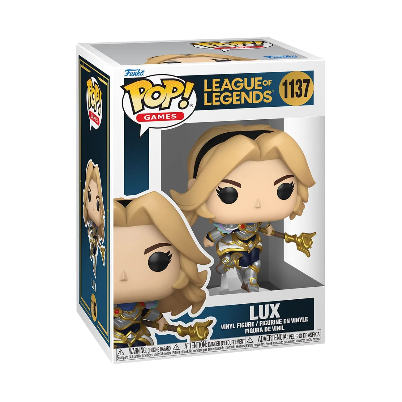 League of Legends Funko Pop! figuur – Lux Pop and Buddy 9 cm 2
