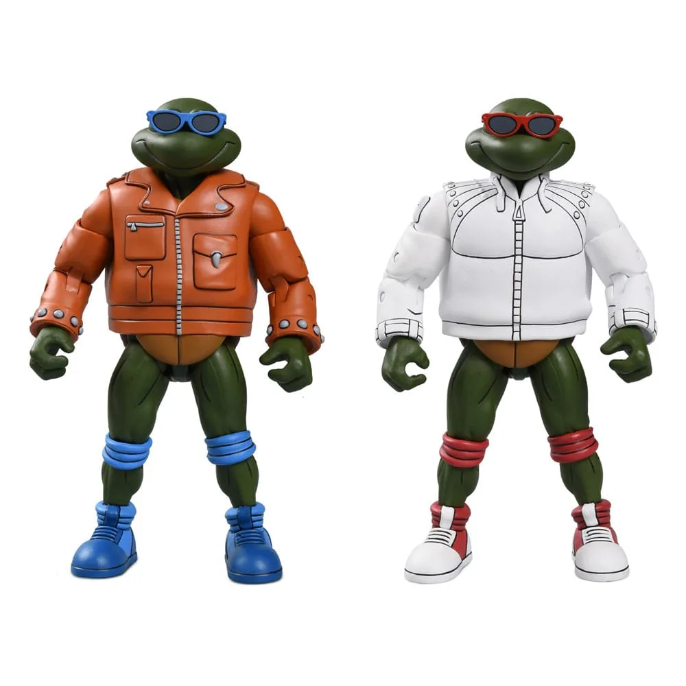 TMNT Action Figures – Punk Leo and Raph 2-Pack 18 cm