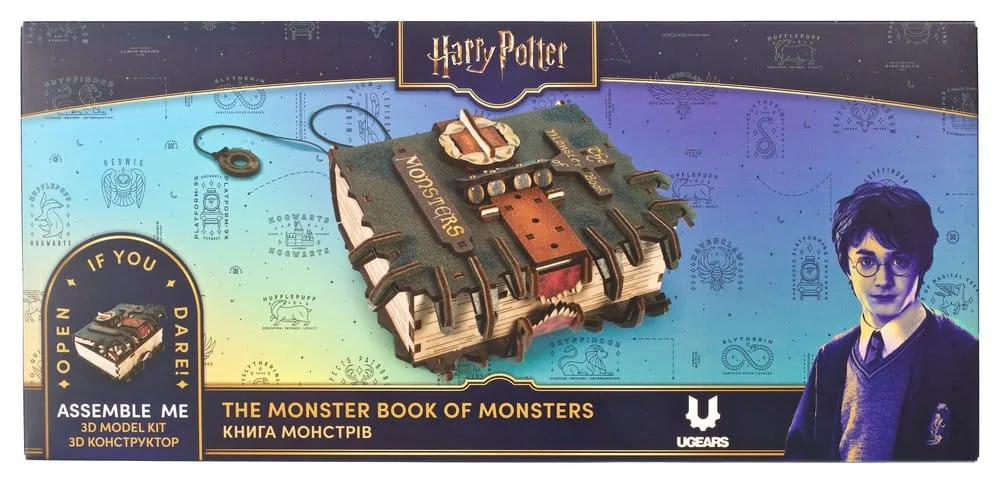 Harry Potter Wooden Model Kit – The Monster Book of Monsters 24