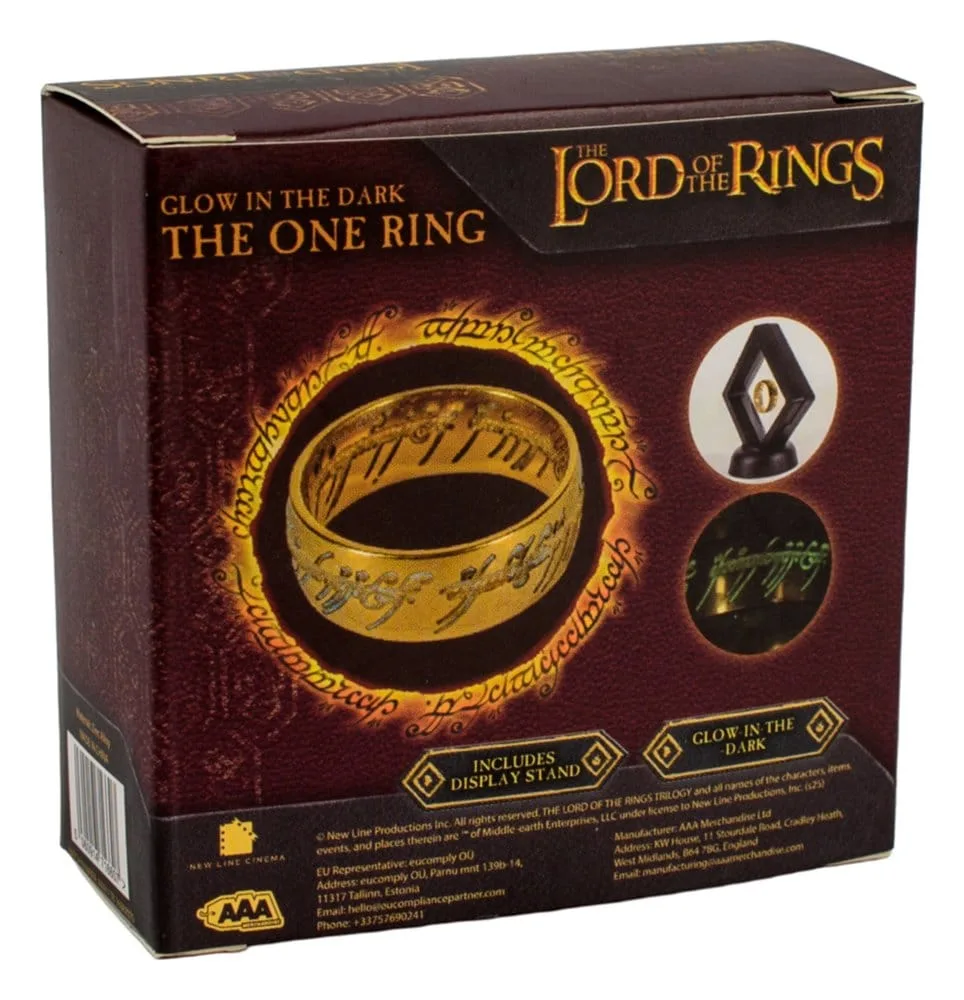 Lord of the Rings Replica – Glow in the Dark One Ring 11