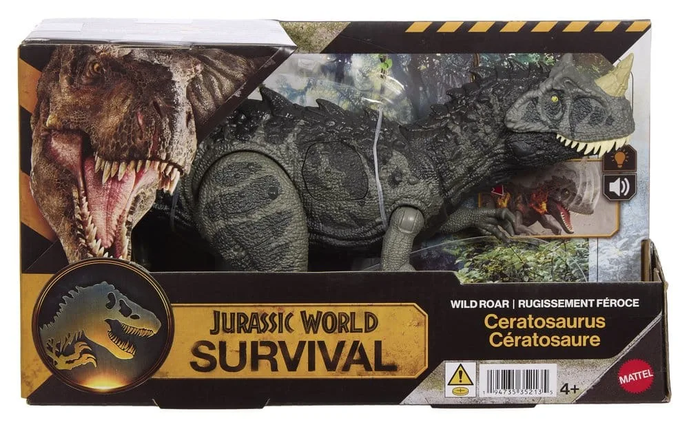 Jurassic World Action Figure – Wild Roar Ceratosaurus 30.5 cm 4