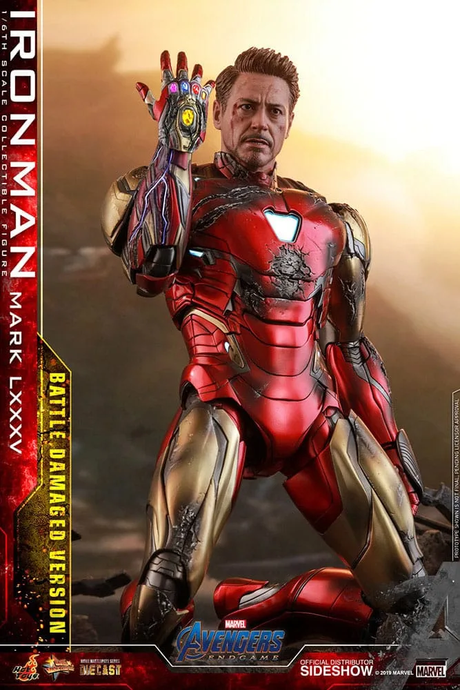 Avengers Endgame Figure – Iron Man LXXXV Battle Damaged 32 cm 4