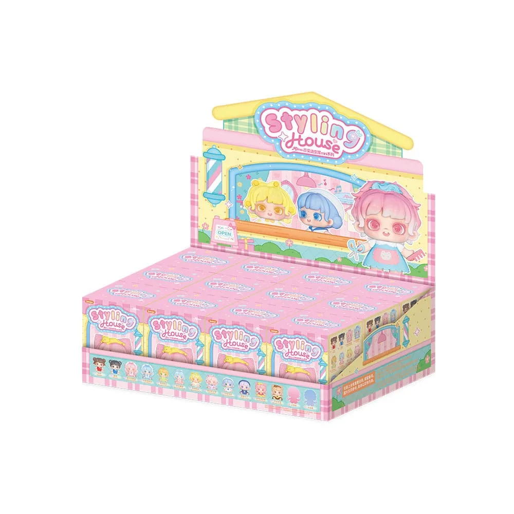 Miana Mini Figures – Transformable Styling House 5 cm Display of 12 2