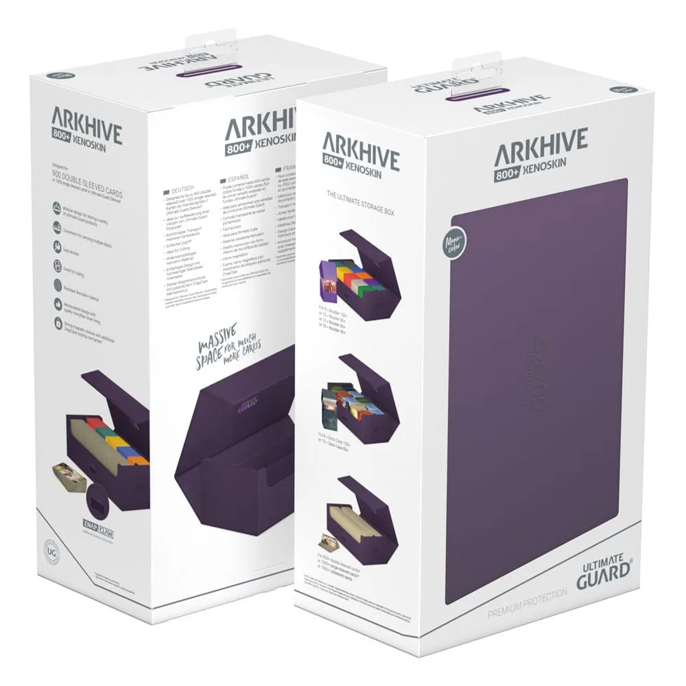 Ultimate Guard Card Box – Arkhive 800+ Xenoskin Purple 17