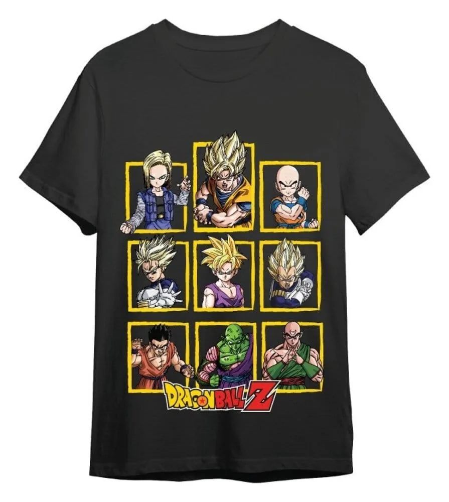 Dragon Ball Z T-Shirt – Characters Black XL