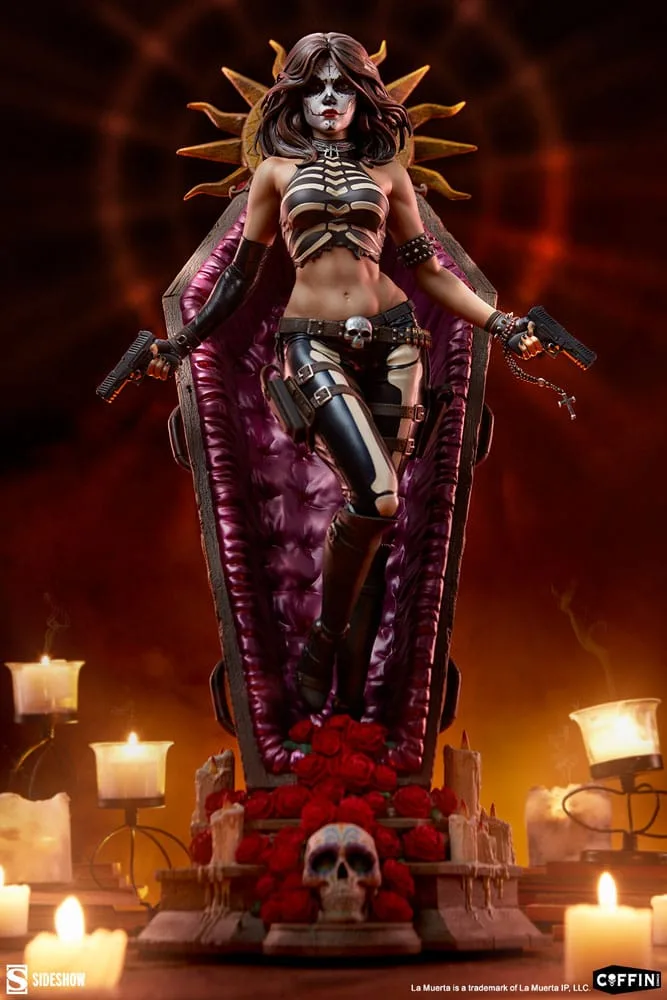 Coffin Comics Statue – La Muerta Premium Format 61 cm 3