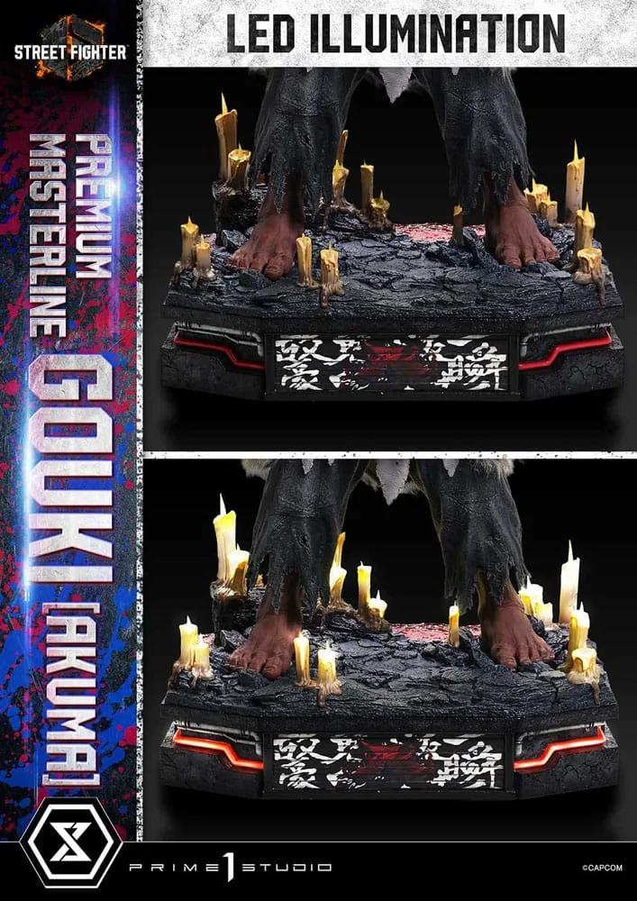 Street Fighter 6 Statue – Akuma Premium Masterline 60 cm 8