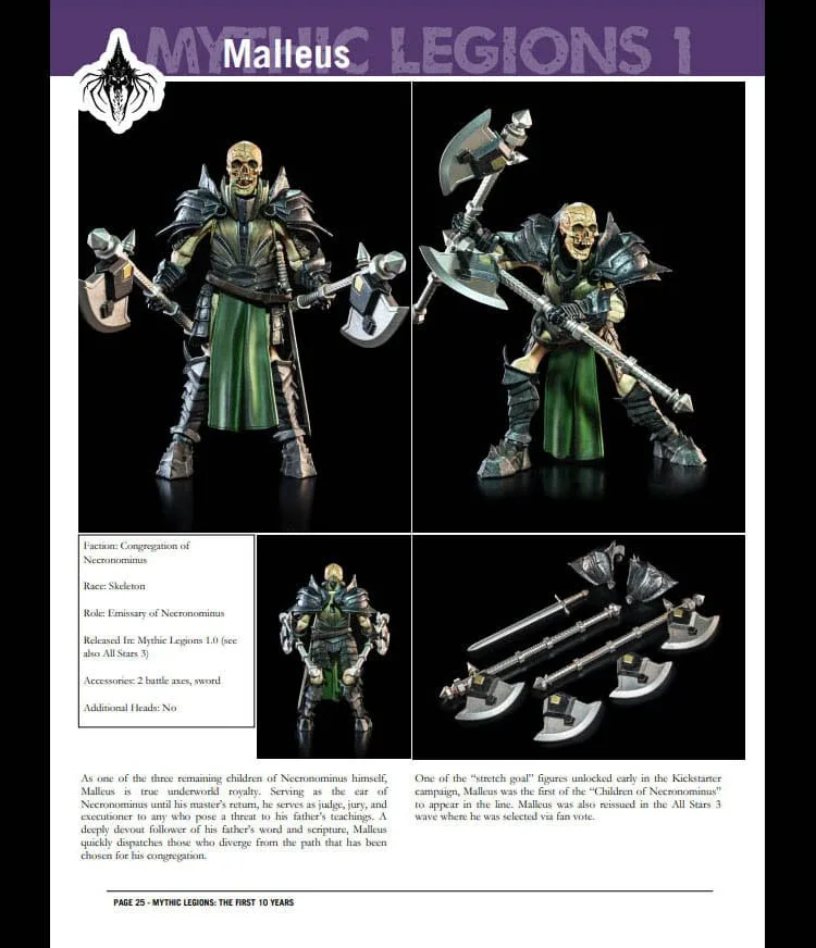 Mythic Legions Hardcover Book – The First 10 Years 13