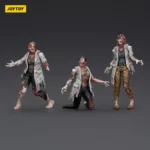 Zombie Dark Source Action Figures – Female Scientists 3-Pack 8 cm 2