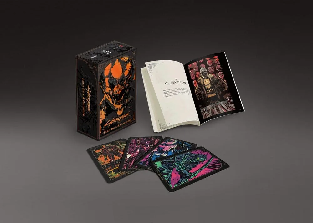 Cyberpunk 2077 Tarot Deck – Cards and Guidebook