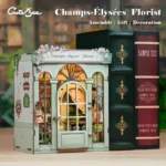 Miniature House Model Kit – Champs-Élysées Florist 18 x 16 cm 2