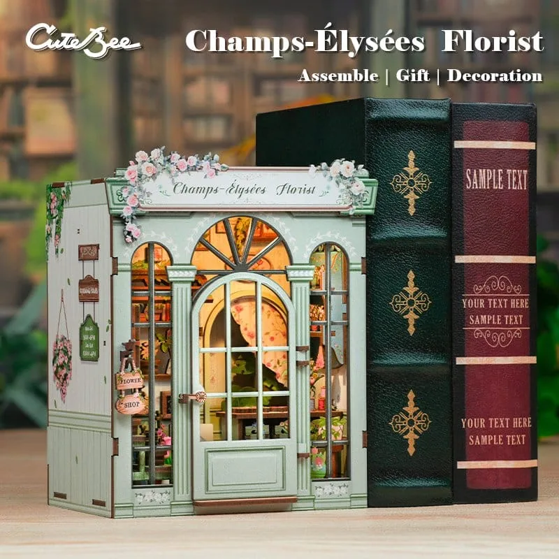 Miniature House Model Kit – Champs-Élysées Florist 18 x 16 cm 2