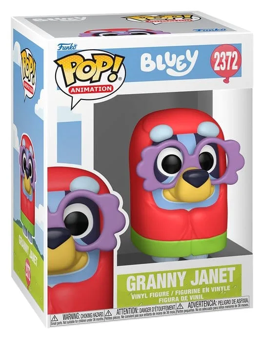 Bluey Vinyl Figure – Funko Pop Granny Janet 9 cm 2