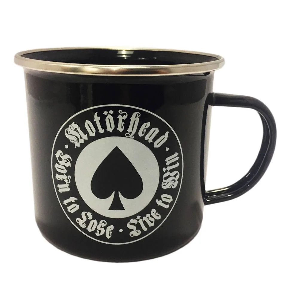 Motörhead Enamel Mug – Born to Lose 500 ml