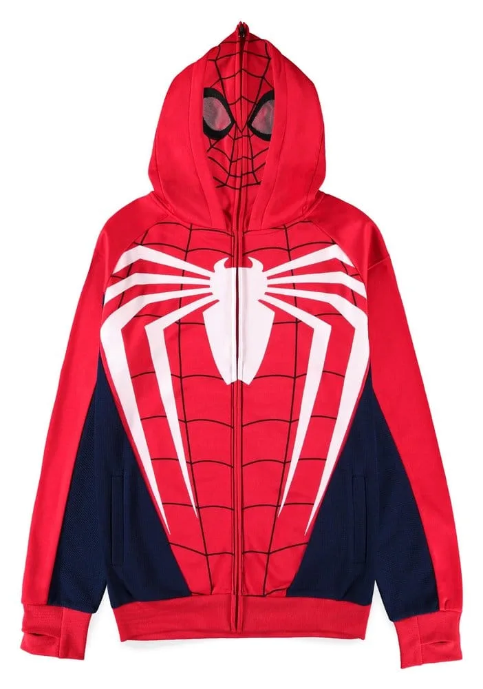 Marvel Zip-Up Hoodie – Spider-Man Size S