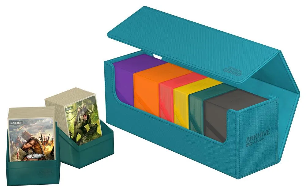 Ultimate Guard Kartenbox – Arkhive 400+ Xenoskin Petrol 7