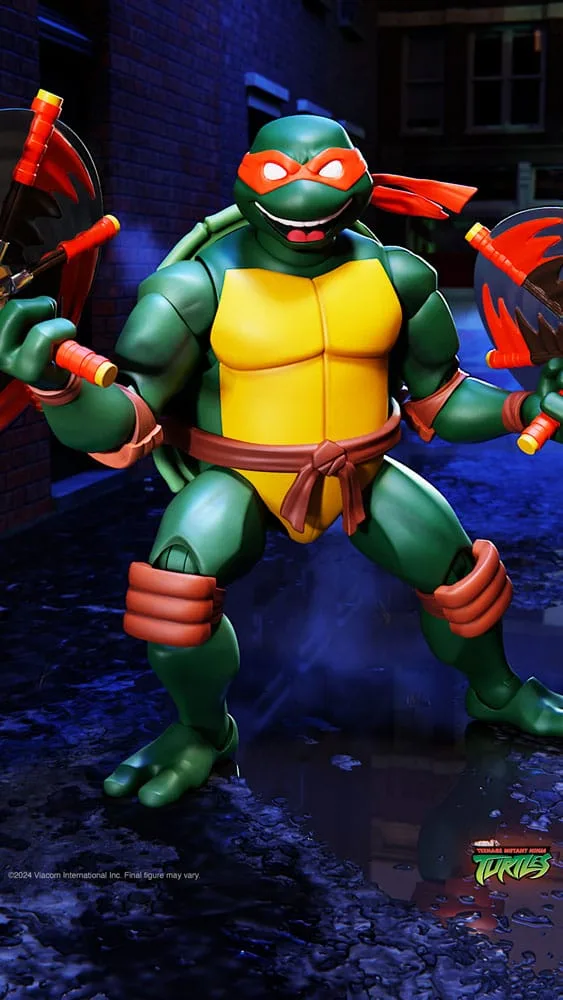 TMNT Action Figure – Michelangelo Ultimates Wave 12 18 cm 7