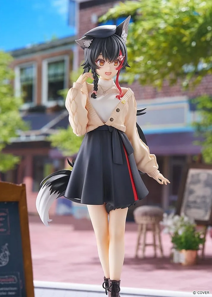 Hololive Production PVC Figure – Ookami Mio Street Outfit 24 cm 6