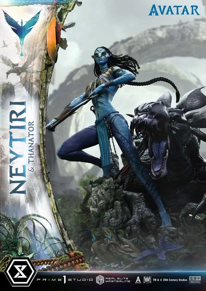 Avatar Statue – Neytiri & Thanator Deluxe 1:4 Scale 75 cm 23