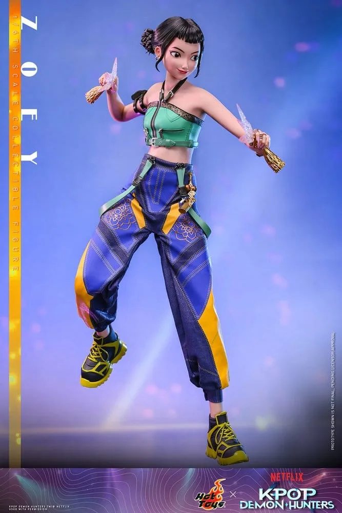 KPop Demon Hunters Action Figure – Zoey 1/6 Scale 27 cm 3
