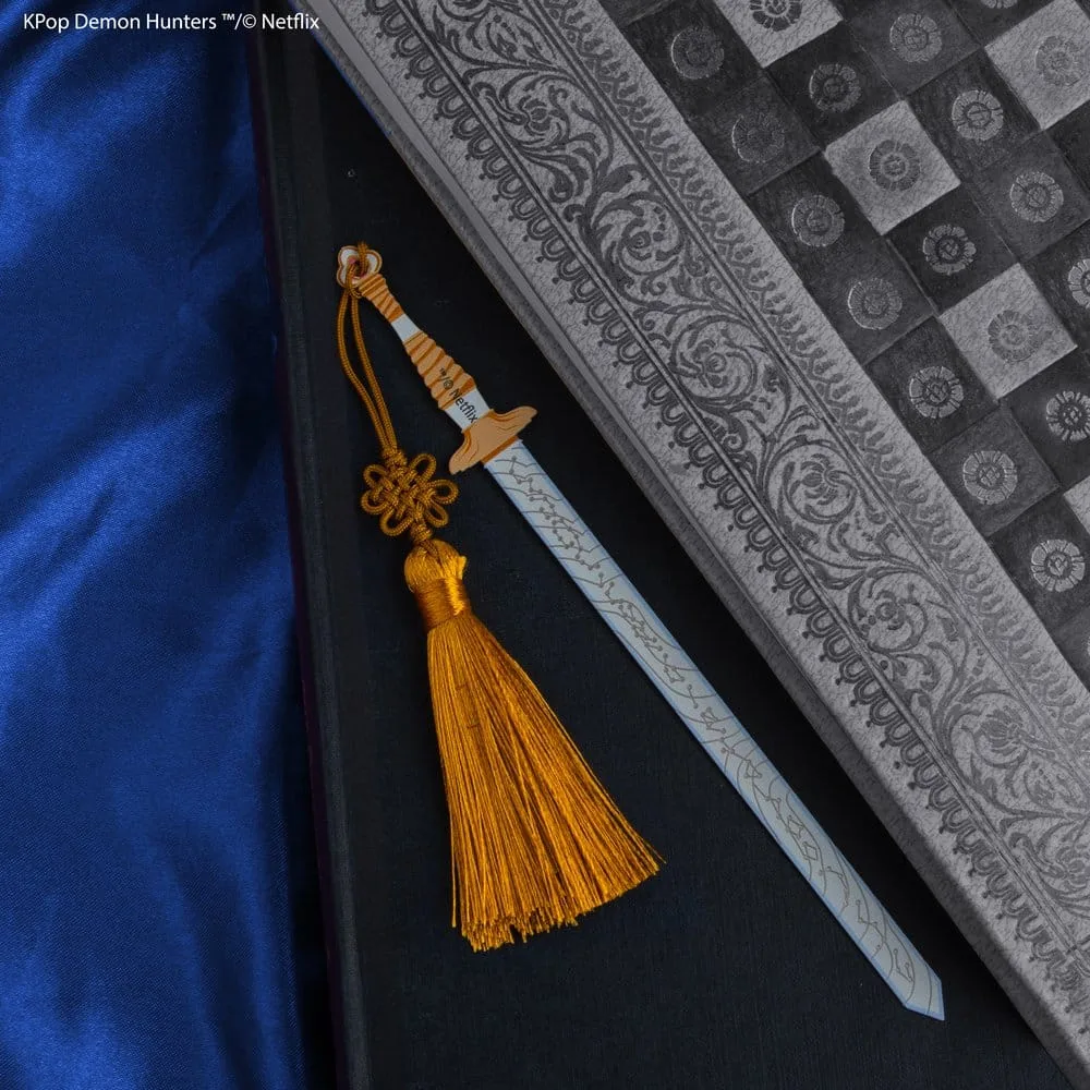 KPop Demon Hunters Metal Bookmark – Rumi’s Saingeom 2