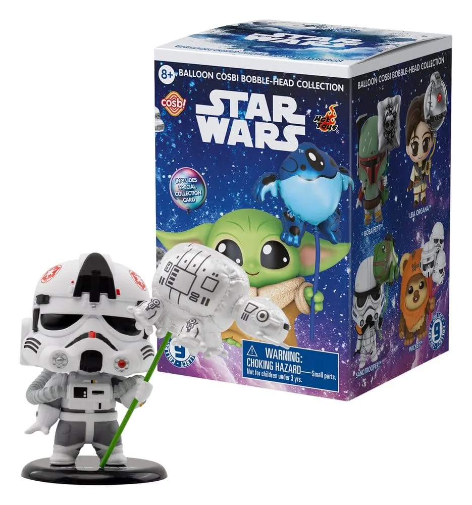 Star Wars Cosbi Mini Figures – Balloon Blind Box Display of 8 8 cm 5