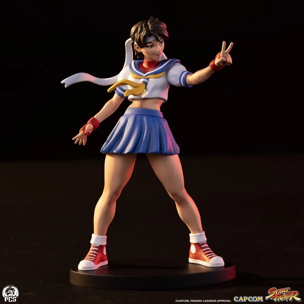 Street Fighter Statue Set – Street Jam Sakura & Sodom 22 cm 9