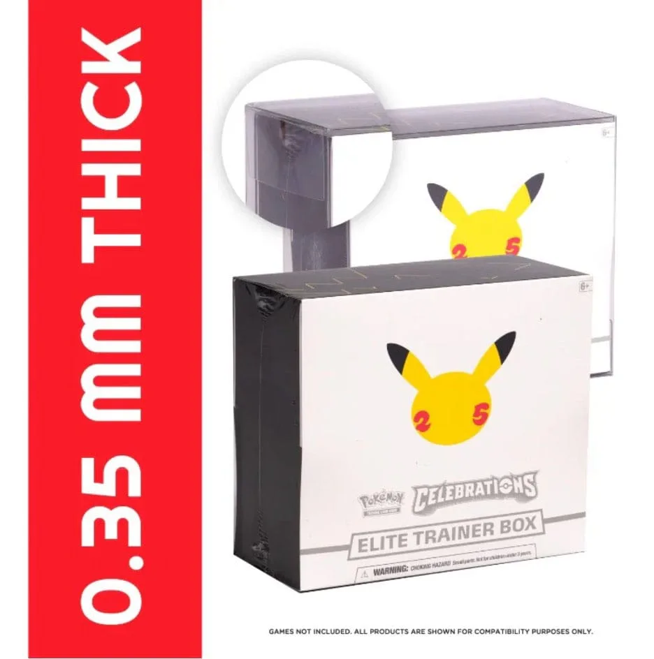 Pokémon ETB Protectors – EVORETRO PET Version 2 5-Pack 2