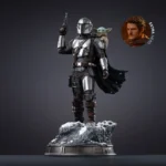 Star Wars Art Scale Statue – The Mandalorian and Grogu 1/10 25 cm 16