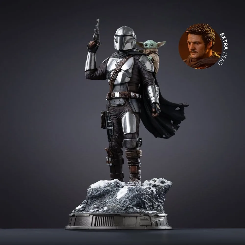 Star Wars Art Scale Statue – The Mandalorian and Grogu 1/10 25 cm 16