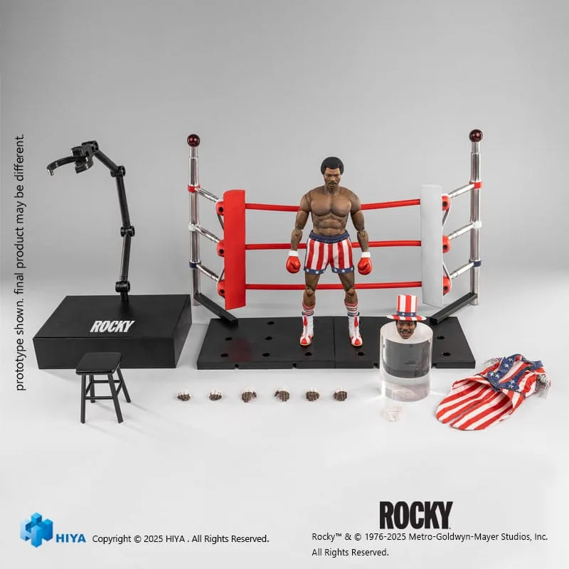Rocky Actionfigur – Apollo Creed 1:12 16 cm 9