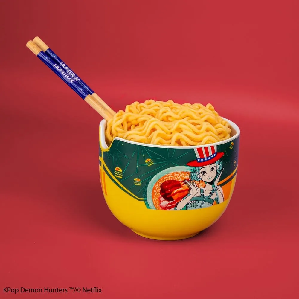 KPop Demon Hunters Ramen Bowl – Zoey Hamburger 12 x 12 x 10 cm 2