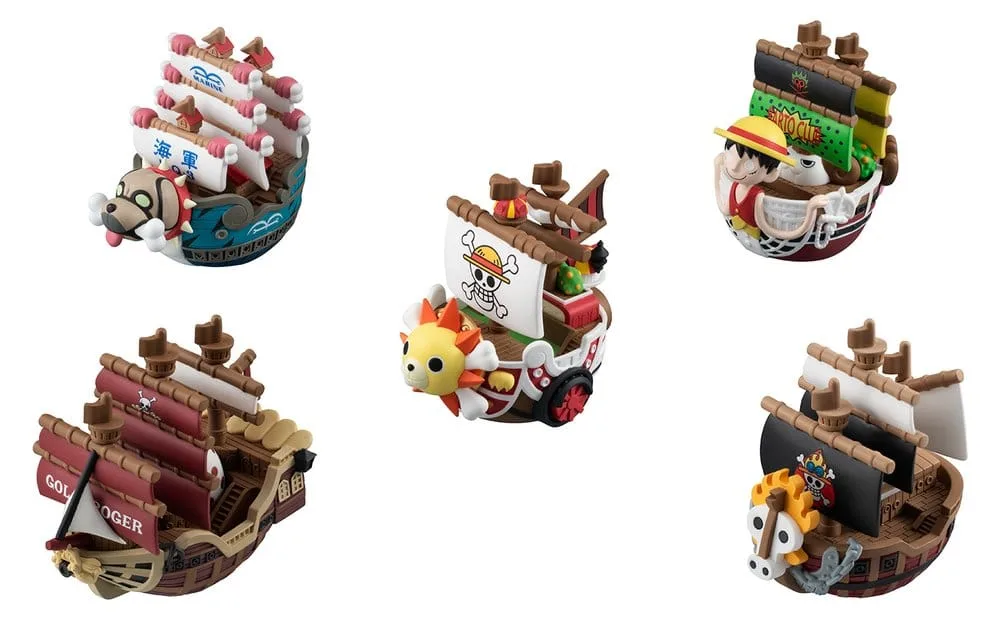 One Piece Mini Figures – YuraColle Grand Line Vol 3 6-Pack 6 cm