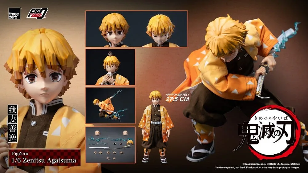 Demon Slayer Action Figure – FigZero Zenitsu Agatsuma 27.5 cm 15