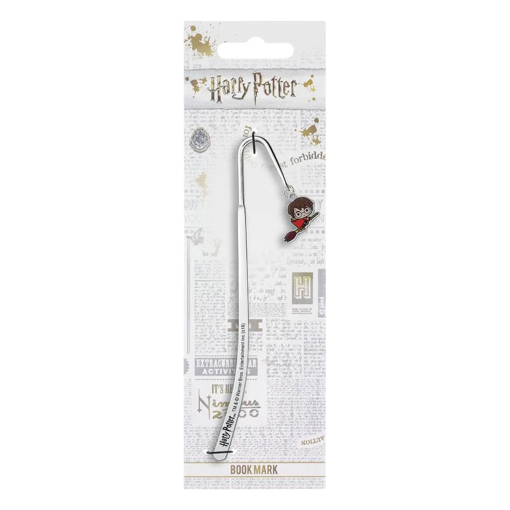 Harry Potter Bookmark – Silver-Plated Charm 2