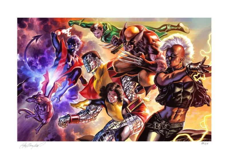 Marvel X-Men Art Print – Felipe Massafera Unframed 46 x 66 cm