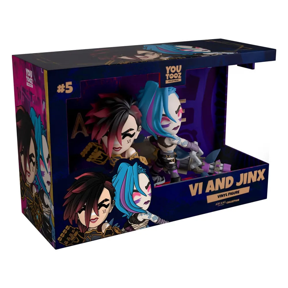 Arcane Vinyl Figures – Vi and Jinx 2-Pack 11 cm 7