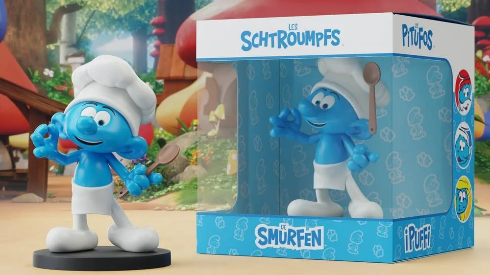 The Smurfs Statue – Kochschlumpf 12 cm 4