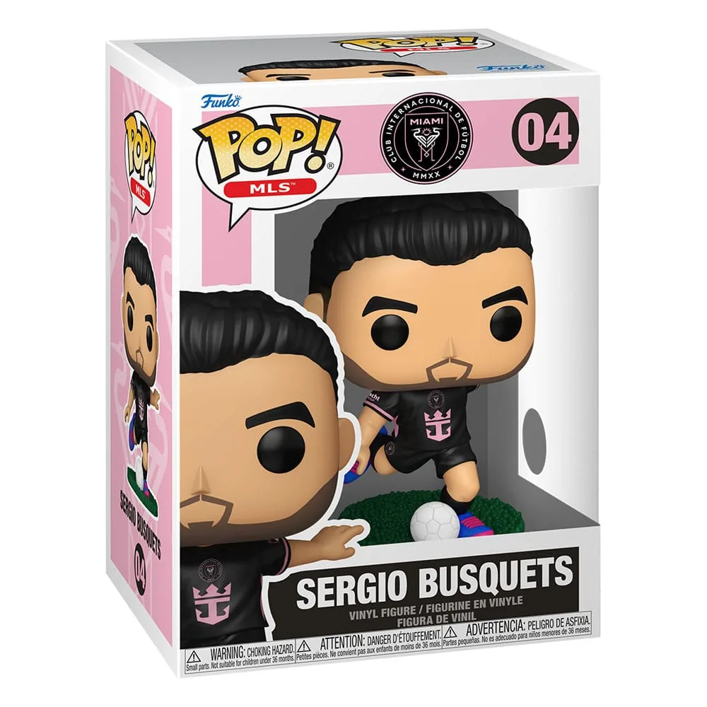 MLS POP Figure – Inter Miami Sergio Busquets Away 9 cm 2
