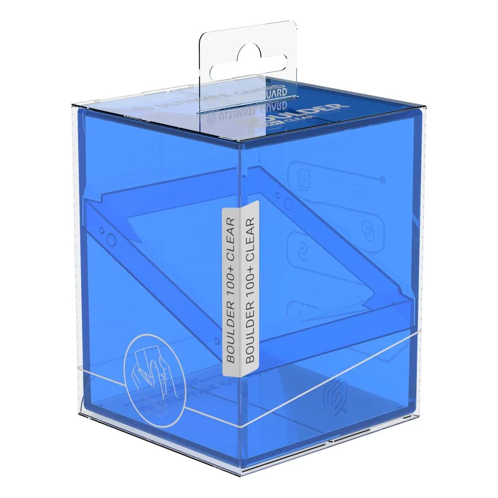 Ultimate Guard Deck Box – Boulder 100+ Clear Sapphire 9