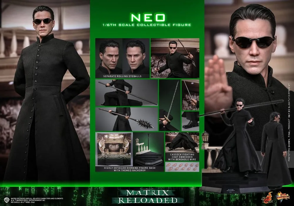 The Matrix Reloaded Action Figure – Neo 1:6 31 cm 23