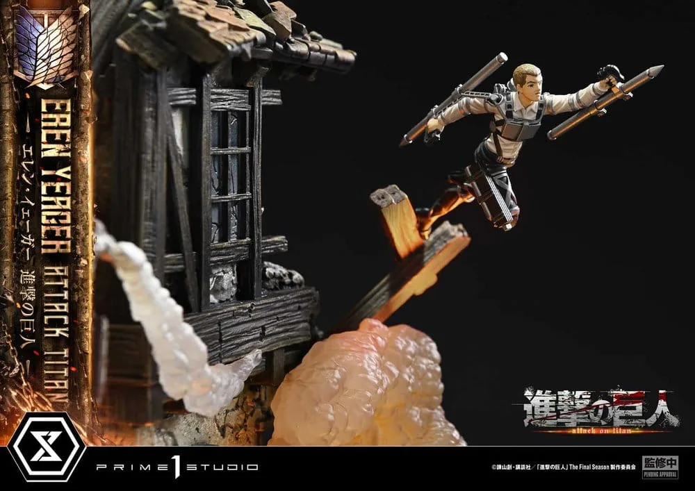 Attack on Titan Statue – Eren Yeager Attack Titan 81 cm 22