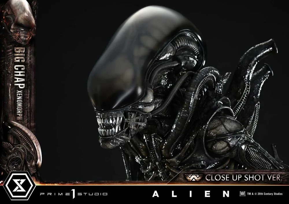 Alien Statue – Big Chap Xenomorph Close Up Shot 100 cm 18