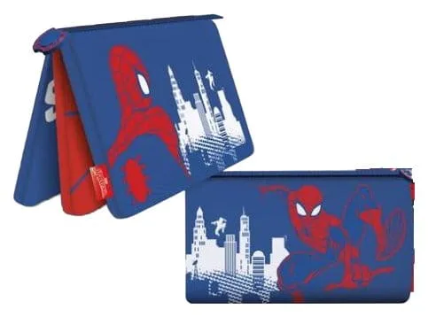 Spider-Man Pencil Case – Red White and Blue Display of 6